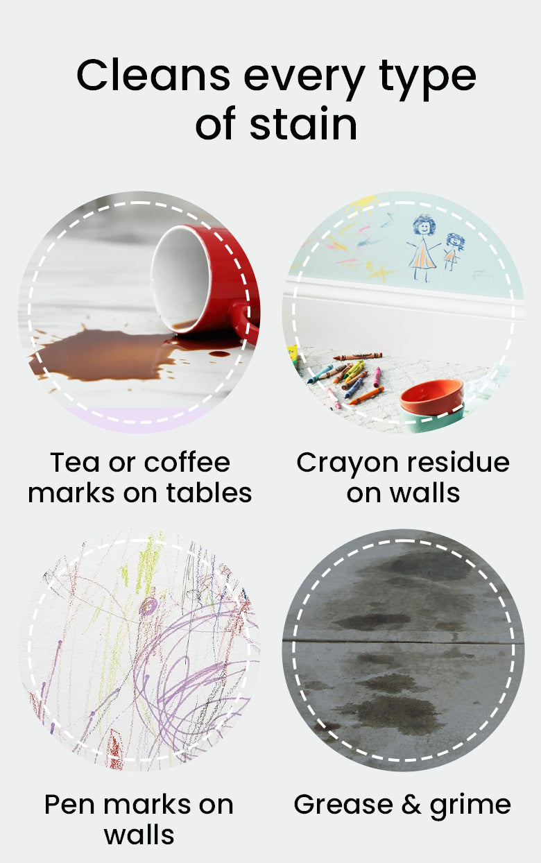 Magic Eraser - Multi Purpose Cleaning Sponge | Chemical-Free | Removes Stains & Marks