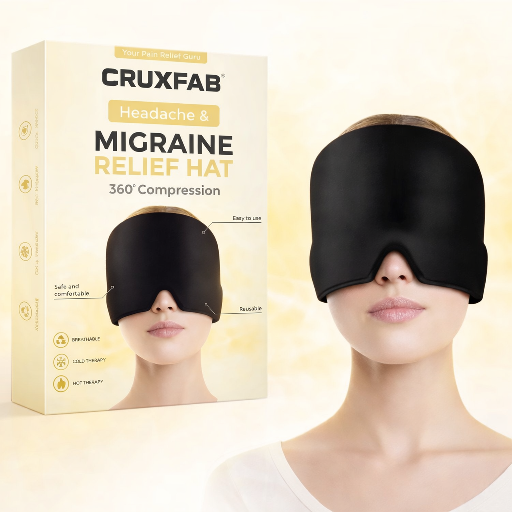 Migraine Relief Cap – Hot & Cold Therapy Headache Cap for Migraine