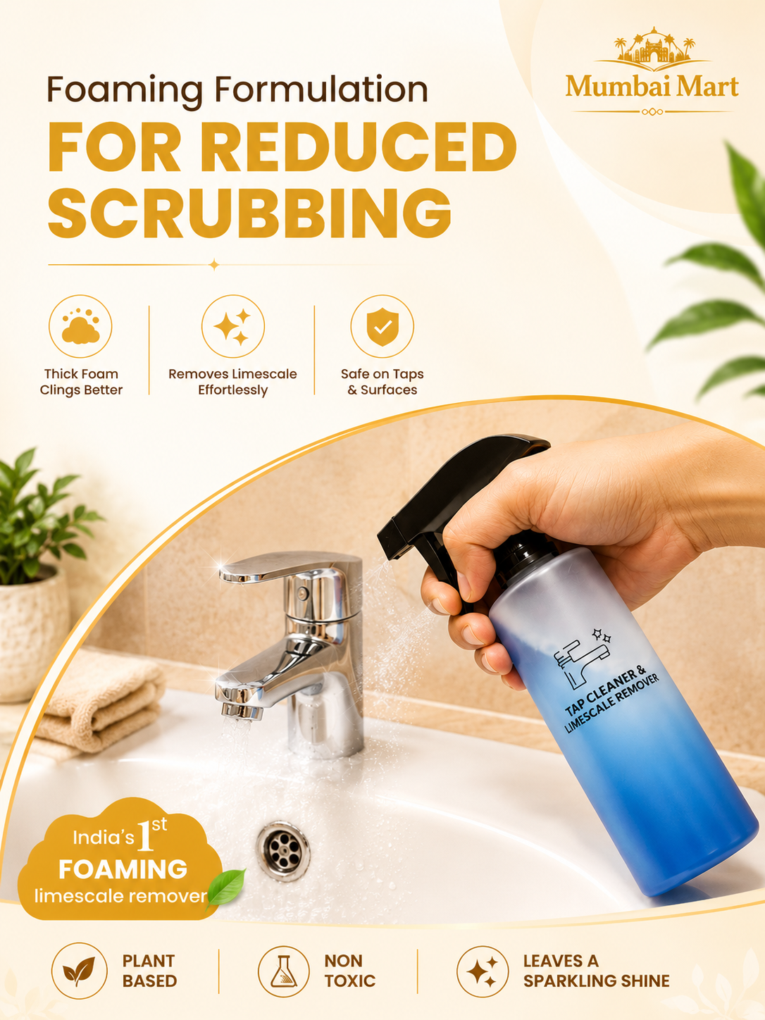 CrystalShine™ Deep Clean Foam Cleaner