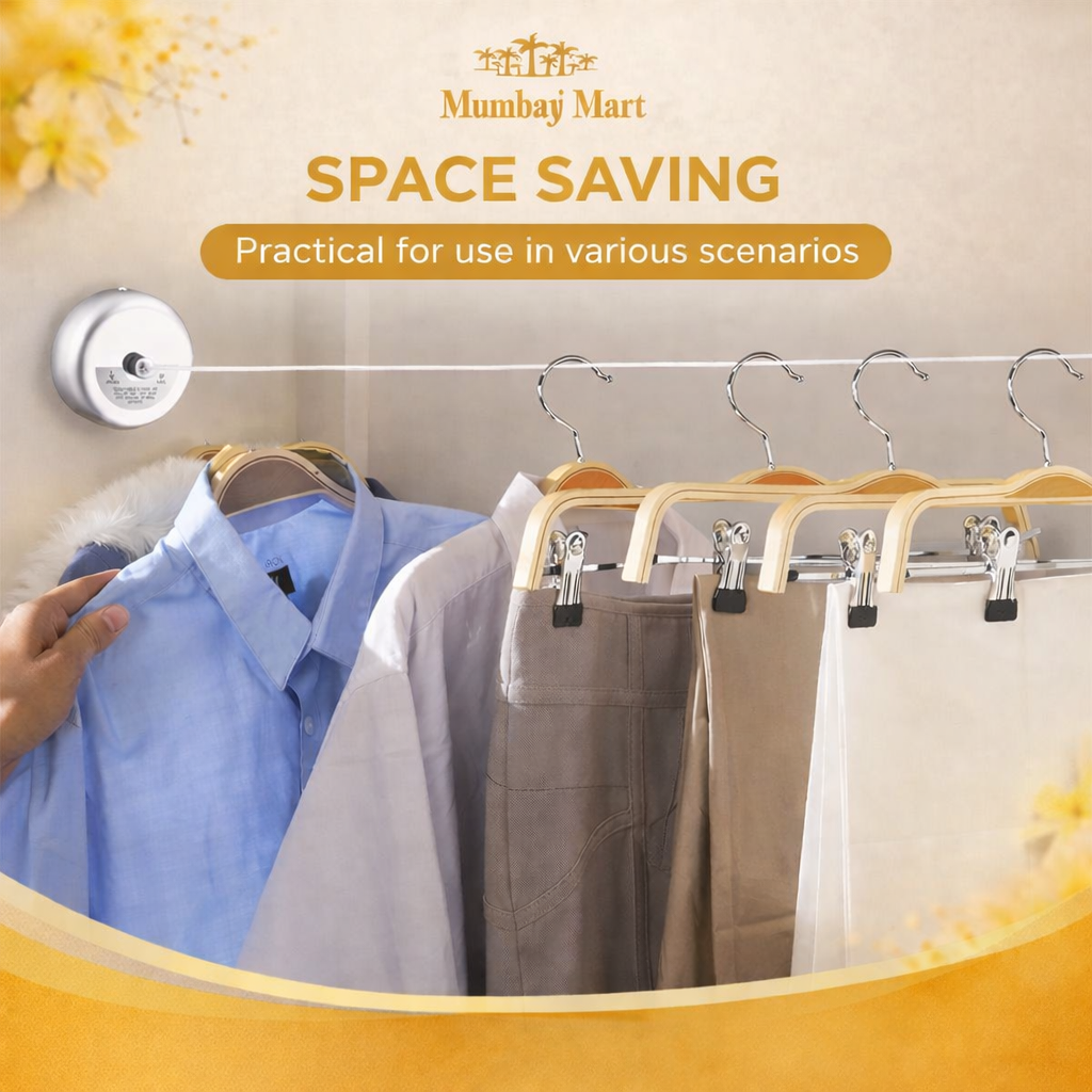 SpaceSaver™ Clothesline Stainless Pro